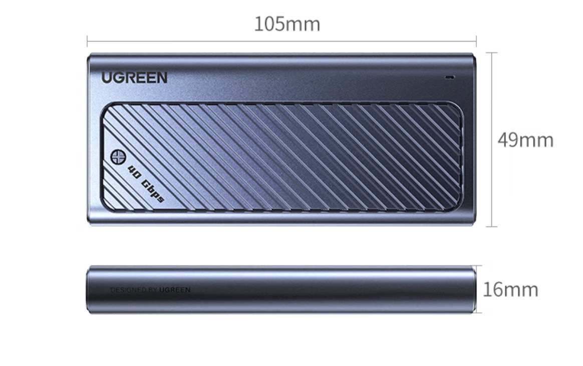 绿联USB4 Nvme硬盘盒（风扇版）